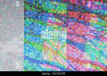 Abstract background, pixel patterns of a digital noise Stock Photo - Alamy