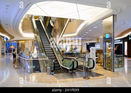 SEOUL, SOUTH KOREA - April 1, 2016 : Recently opened Lotte Avenuel Korea’s largest department store dedicated to top-shelf luxury goods Stock Photo