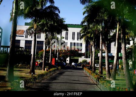 salvador, bahia / brazil - march 30, 2015: Sao Rafael Hospital in Salvador. The hospital is run by the NGO Monte Tabor Centro Italo Brasileiro of Prom Stock Photo