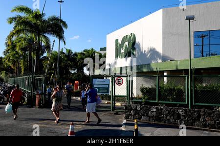 salvador, bahia / brazil - march 30, 2015: Sao Rafael Hospital in Salvador. The hospital is run by the NGO Monte Tabor Centro Italo Brasileiro of Prom Stock Photo