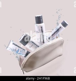 Dermalogica Skin Care on a white background Stock Photo