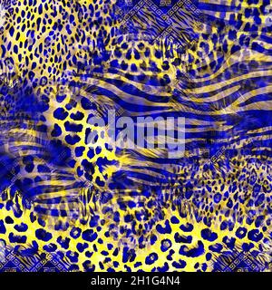 textile fabric print designs, fashion dress patterns Stock Photo