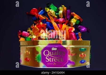 Nestle Quality Street Stock Photo