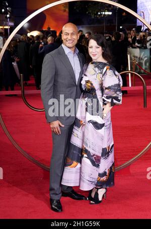 Keegan-Michael Key and Elle Key attend the "Play Dirty" World Premiere