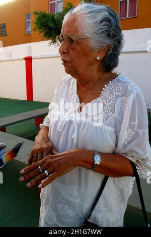 salvador, bahia / brazil - november 11, 2013: Mabel Veloso, poet, is seen in the city of Salvador.    *** Local Caption *** , Stock Photo