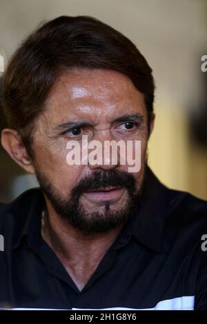 salvador, bahia / brazil - march 19, 2019: Adelmario Coelho, singer and composer is seen in the city of Salvador.        *** Local Caption *** Stock Photo