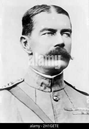 Horatio Herbert Kitchener, Viscount Kitchener, 1st Earl Kitchener (1850 – 1916) Irish-born senior British Army officer and colonial administrator. Stock Photo