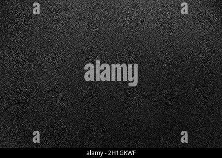 black grained textured patterned background Stock Photo