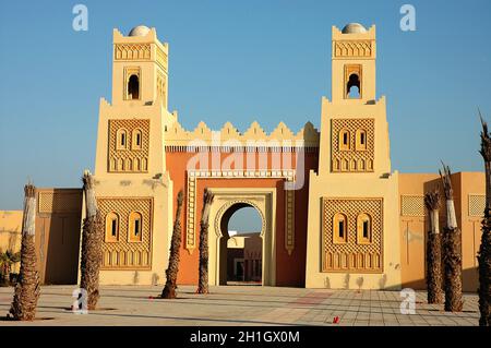 Saidia the blue pearl of Oriental Morocco Stock Photo