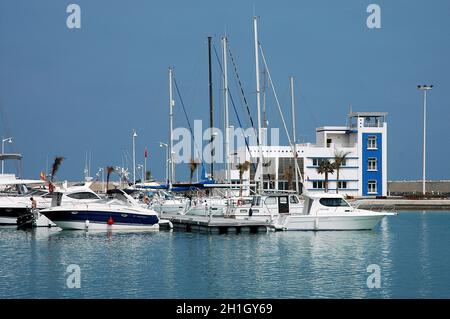 Saidia the blue pearl of Oriental Morocco Stock Photo