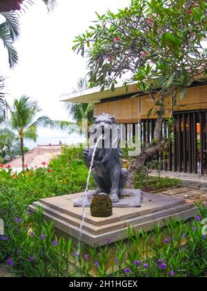 Nusa Dua, Bali, Indonesia - December 30, 2008: View of The Ritz-Carlton Bali Resort Stock Photo