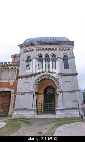 View of historical Basilica of St. Anthony in Padua - Italy Stock Photo