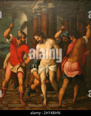 Flagellation of Christ Stock Photo