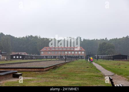 Sztutowo, Poland - Sept 5, 2020: the former Nazi Germany Concentration Camp, Stutthof, Poland