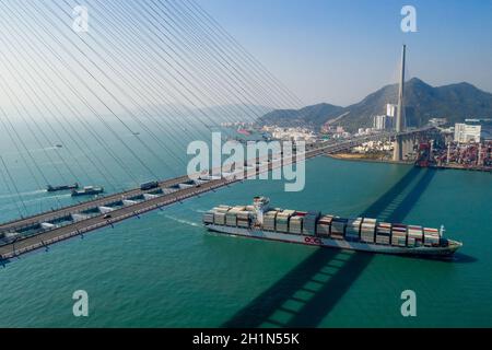 Ship Shopping Mall Whompoa Dock Inside City, Cityscape of Hong Kong  Editorial Photography - Image of asian, social: 194555482