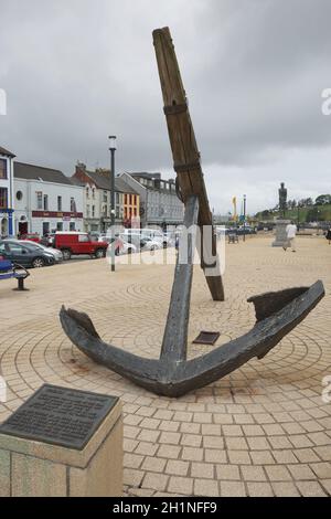 Bantry, County Cork, Ireland - June 12, 2017: Main square of Bantry town in West Cork in Munster province of Republic of Ireland Europe. Stock Photo