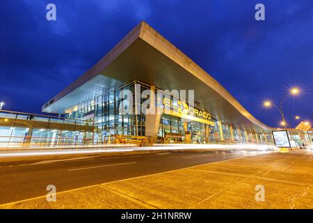 Bogota, Colombia - January 30, 2019: Bogota El Dorado Airport Terminal (BOG) in Colombia. Stock Photo