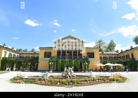 Die Kaiser-Villa in Bad Ischl, Salzkammergut, Oberösterreich, Österreich, Europa - The Kaiser Villa in Bad Ischl, Salzkammergut, Upper Austria, Austri Stock Photo