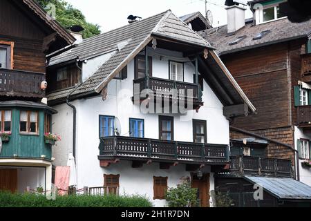 Sankt Wolfgang am Wolfgangsee, Bezirk Gmunden, Salzkammergut, Oberösterreich, Österreich, Europa - Sankt Wolfgang on Lake Wolfgangsee, Gmunden distric Stock Photo