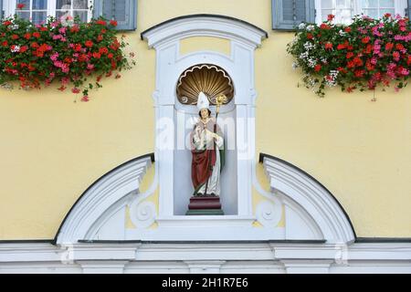 Sankt Wolfgang am Wolfgangsee, Bezirk Gmunden, Salzkammergut, Oberösterreich, Österreich, Europa - Sankt Wolfgang on Lake Wolfgangsee, Gmunden distric Stock Photo