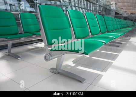 Chair public in building furniture Stock Photo
