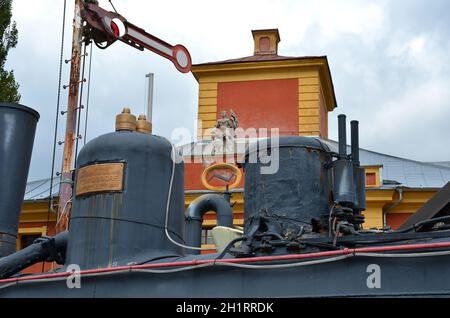 Dampflokomotive in Vordernberg in der Steiermark (Erzbergbahn), Österreich, Europa - Steam locomotive in Vordernberg in Styria (Erzbergbahn), Austria, Stock Photo