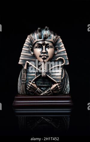 Pharaoh mask on the background Stock Photo