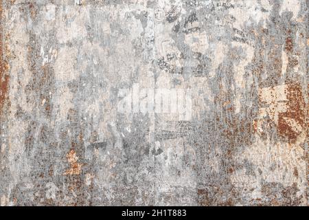 Rusty metal texture, vintage steel plate. It can  be used as background. Stock Photo