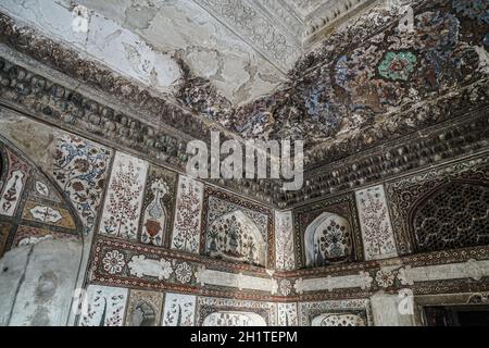Itimado-Uddaura Mausoleum (Baby Taj, India). Shooting Location: India Stock Photo