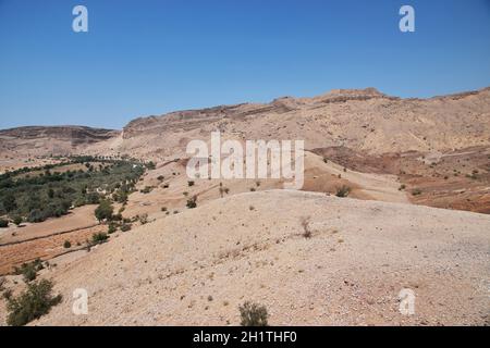 Nature close Ranikot Fort in Sindh, Pakistan Stock Photo