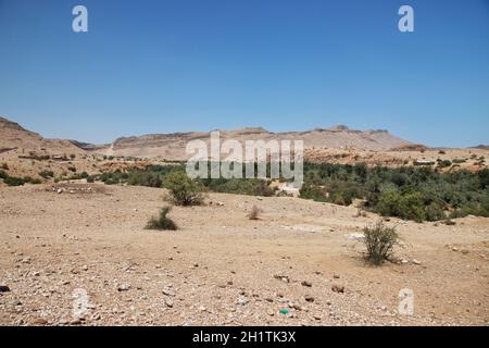 Nature close Ranikot Fort in Sindh, Pakistan Stock Photo