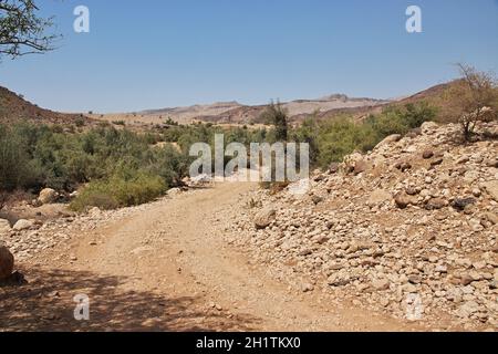 Nature close Ranikot Fort in Sindh, Pakistan Stock Photo