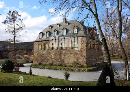 Medieval Kleeburg, castle in Weidesheim Stock Photo - Alamy