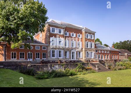 York House is a historic stately home in Twickenham, England, and currently serves as the Town Hall of the London Borough of Richmond upon Thames. Stock Photo