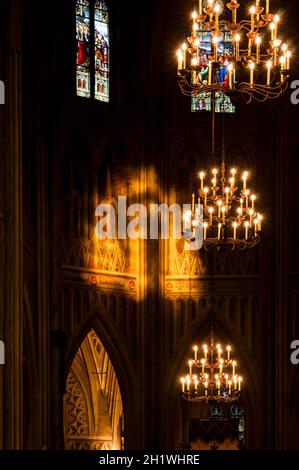 FRANCE. SAVOIE (73). CHAMBERY. METROPOLE CATHEDRAL ST. FRANCIS DE SALES Stock Photo