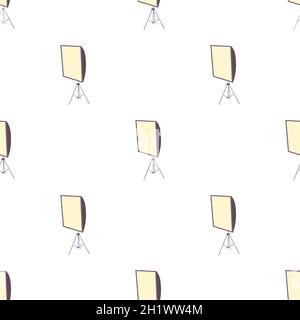 Softbox pattern seamless background texture repeat wallpaper geometric vector Stock Vector