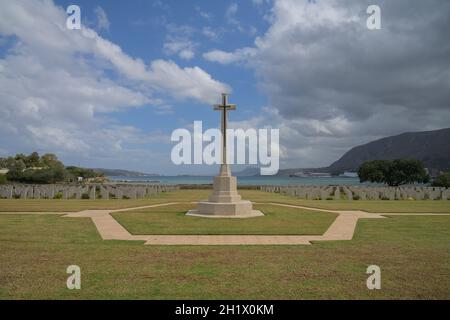 Britischer Soldatenfriedhof Souda Bay War Cemetery, Souda, Kreta, Griechenland Stock Photo