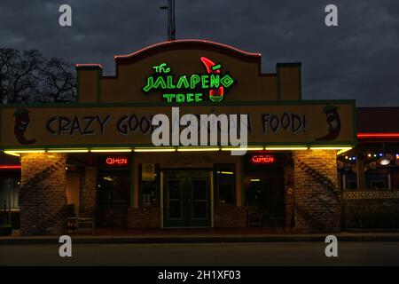 Tyler TX - December 24, 2018 - The Jalapeno Tree Tex-Mex restaurant located on Loop 323 in Tyler, TX Stock Photo