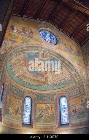 Europe, Italy, Tuscany, Chiusi, St. Secondiano Concathedral Stock Photo