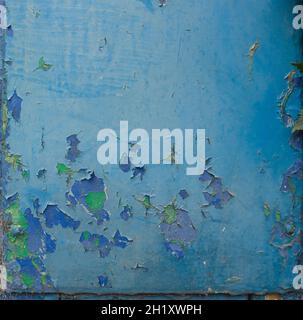 Old wall with cracked paint fine details. High resolution. Stock Photo