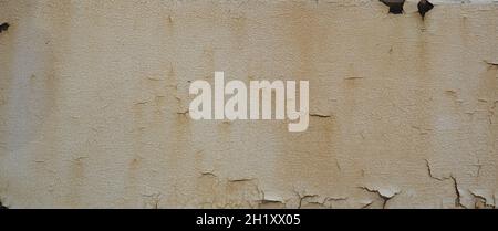 Old wall with cracked paint fine details. High resolution. Stock Photo