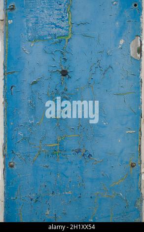 Old wall with cracked paint fine details. High resolution. Stock Photo