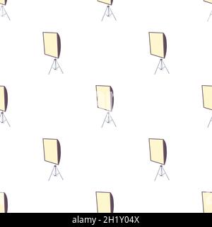 Softbox pattern seamless background texture repeat wallpaper geometric vector Stock Vector