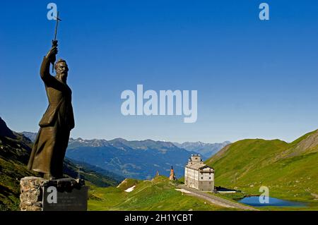 FRANCE. SAVOIE (73) TARENTAISE VALLEY. LITTLE SAINT BERNARD PASS Stock Photo