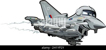 Vector Cartoon fighter. Available EPS-10 vector format separated by groups and layers for easy edit Stock Vector