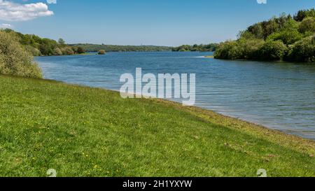 Bewl Water Reservoir near Wadhurst, Tunbridge Wells in Kent, England Stock Photo