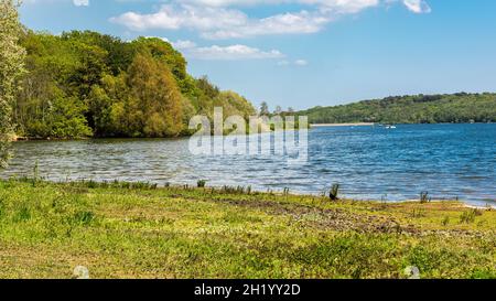 Bewl Water Reservoir near Wadhurst, Tunbridge Wells in Kent, England Stock Photo