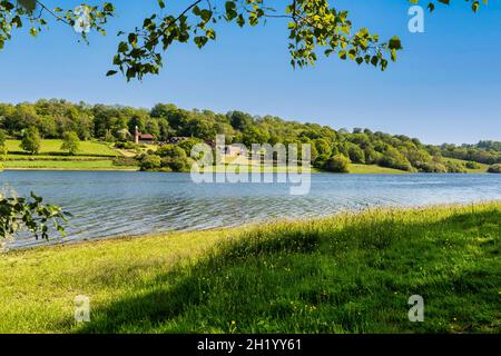 Bewl Water Reservoir near Wadhurst, Tunbridge Wells in Kent, England Stock Photo