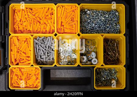 Storage box screws hi-res stock photography and images - Alamy