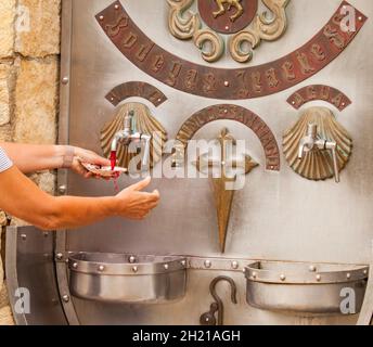 Walk the Camino - News - Irache Wine Fountain